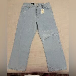 Levi’s Ribcage straight ankle jeans